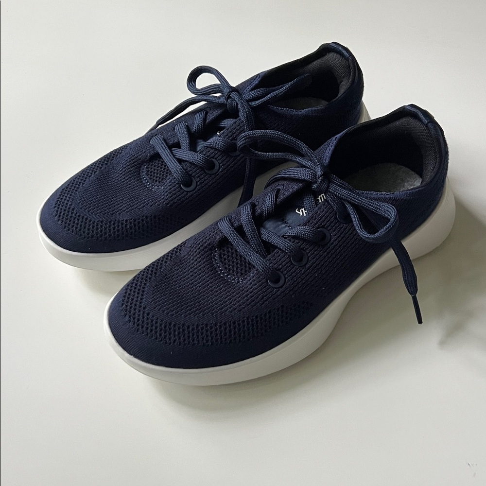 Allbirds Tree Runner Go. Navy W8